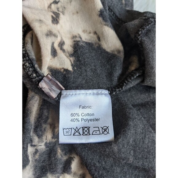 PAM & GELA  Tie Dye Knotted Sleeve Dress Size L - Picture 9 of 12